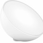Weiße Philips Hue Go LED Tischleuchte, tragbar mit Akku.