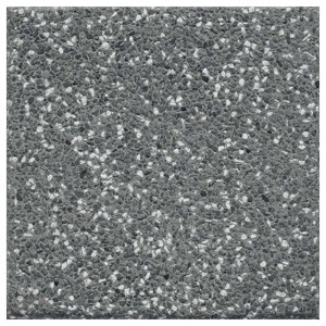 Bagattini Terrassenplatte Evolution Fume, anthrazit-weiß-schwarz, 40x40 cm.