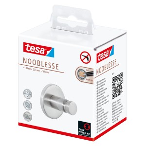 Tesa Handtuchhaken Nooblesse Edelstahloptik