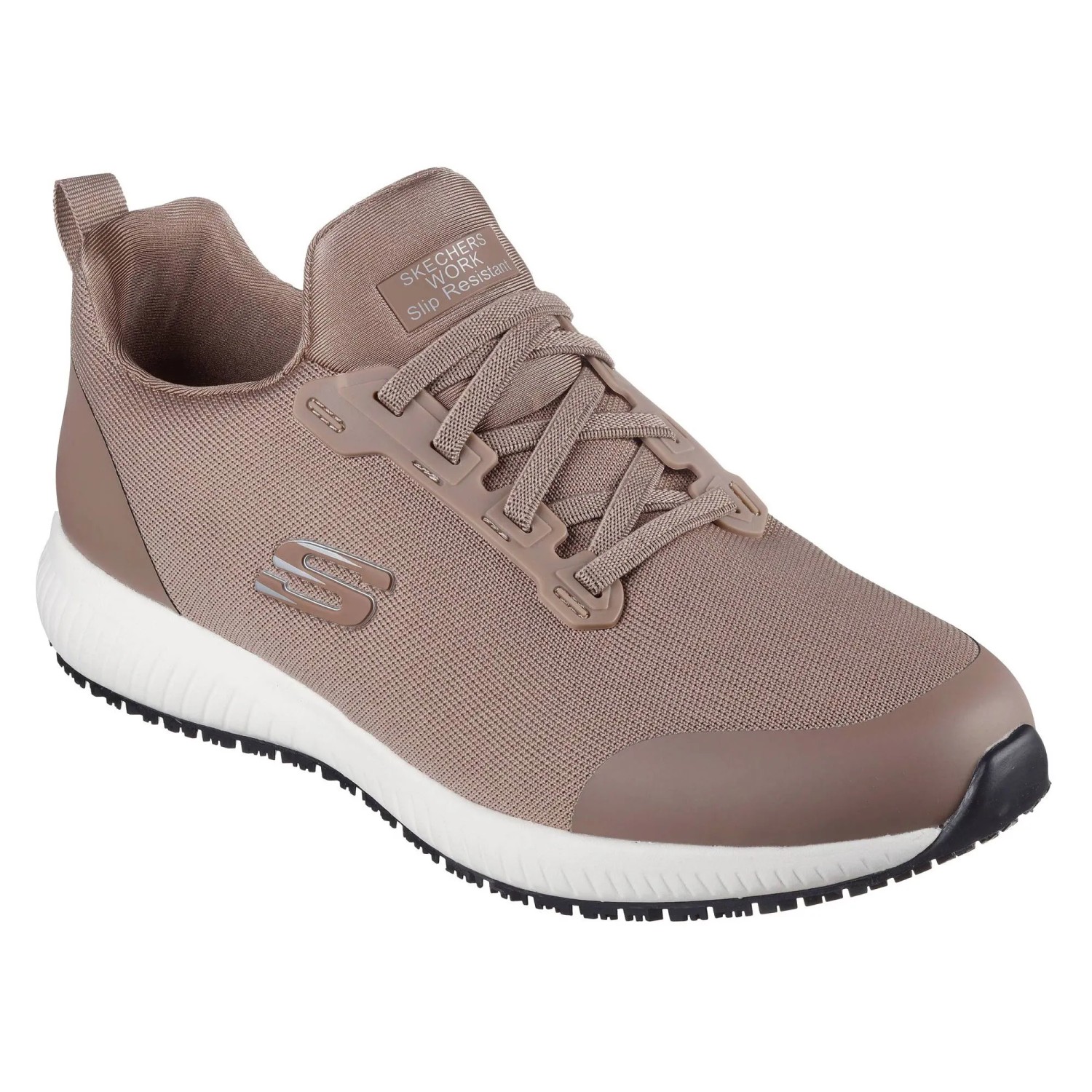 Skechers Sportschuhe Myton Squad SR Herren Gr. 45 Taupe