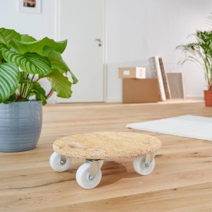 Wagner Transporthilfe mit OSB-Platte, 250 kg Tragkraft und Rollen für Möbeltransporte.