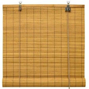 Sol Royal Bambusrollo SolDecor B86, 140x160cm, naturfarben, mit Zugschnur und Klemmfix-Montage.