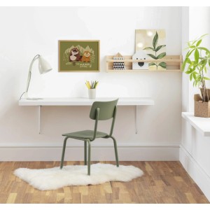 Komar Wandbild Disney Pixar Hoppers Work is the Party 30 cm x 40 cm Grün