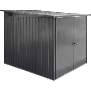 Floraworld Fahrradgarage 3 Fahrräder Anthrazit 163,5 cm x 204 cm