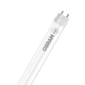 Osram LED-Leuchtmittel T8 G13 Röhre, 4,8 W, 3.000 K. Weiße Röhrenform mit G13 Sockel für warmweißes Licht.