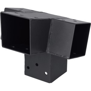 Steckverbinder-Verlängerung 105°, 4 Enden, anthrazit, 71x71, Typ J, L.