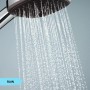Grohe Brausestangenset mit Handbrause Vitalio Start 110 Chrom im Betrieb mit Rain Strahl.