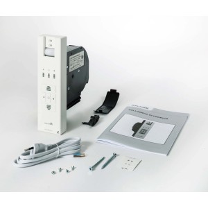 Schellenberg RolloDrive 65 Premium Rollladenantrieb mit Zubehör.