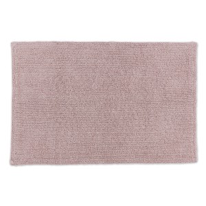 Schöner Wohnen Badteppich Bahamas, 67x110 cm, Uni Rosa, flauschig und saugfähig.