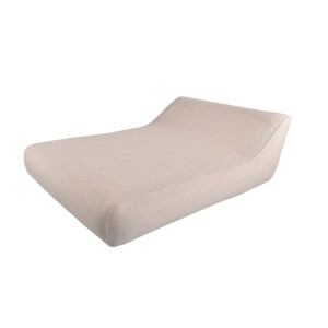 Best Doppelliege Vivero Aufblasbar Hohe Rückenlehne 140 x 180 x 62 cm Sand