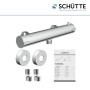 Schütte Thermostat Duscharmatur London Chrom mit Montagezubehör und Anleitung.