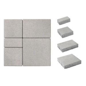 Premac Pflaster Klasiko Mehrformat, 6 cm, Grau. Betonpflastersteine in verschiedenen Formaten.