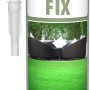 Soudal Green Fix, grüner Klebstoff für Kunstrasen, 290ml Kartusche.