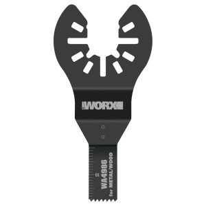 Worx WA4986 Endcut Sägeblatt, 10mm Universal-Sägeblatt für Multifunktionswerkzeuge.