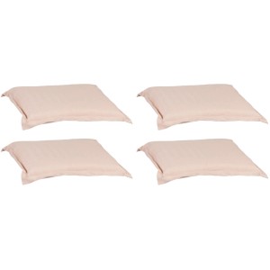 Beo Bankauflage für 1-er Sitz 4er-Set Beige