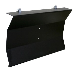 Schneeschild für Texas Kehrmaschine Handy Sweep 619TG, schwarz