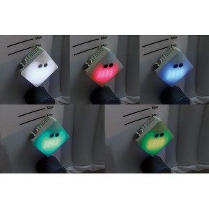 Infinite Spa Poolbeleuchtung mit RGB LEDs in verschiedenen Farben.