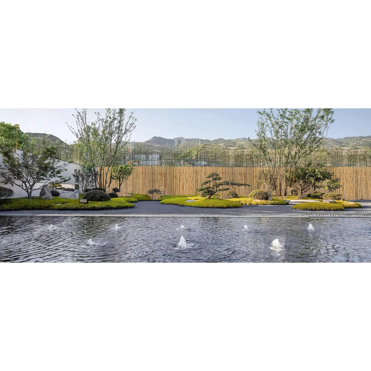 Floraworld Sichtschutz Bambusmatte Gala 150 cm x 300 cm Bambus Hell_3