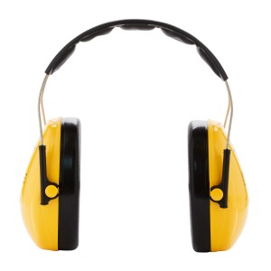 3M Peltor Optime H510A Kapselgehörschutz, gelb/schwarz, für komfortablen und effektiven Gehörschutz.