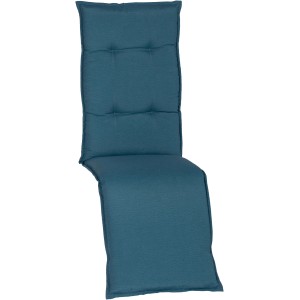 Beo Relaxauflage Thionville in Marineblau für Gartenstühle und Liegen.