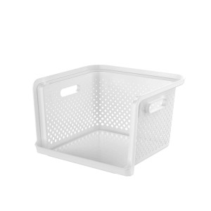 Off-White SmartStore Aufbewahrungskorb Essence Stack für Regale und Schränke.