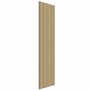 Denpanels Akustikpaneel Eiche Hell, 240x60 cm, foliert. Schallabsorbierendes Wandpaneel.