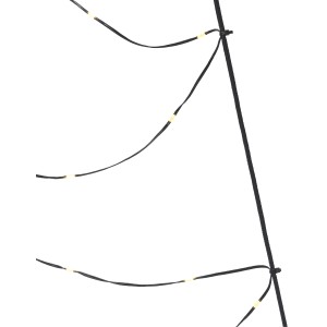 LED-Lichternetz 88 LEDs Warmweiß Dreieck 180 cm x 80 cm