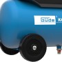 Blauer Güde Kompressor 190/08/24, ölfrei, mit Rädern und 24 Liter Kessel.
