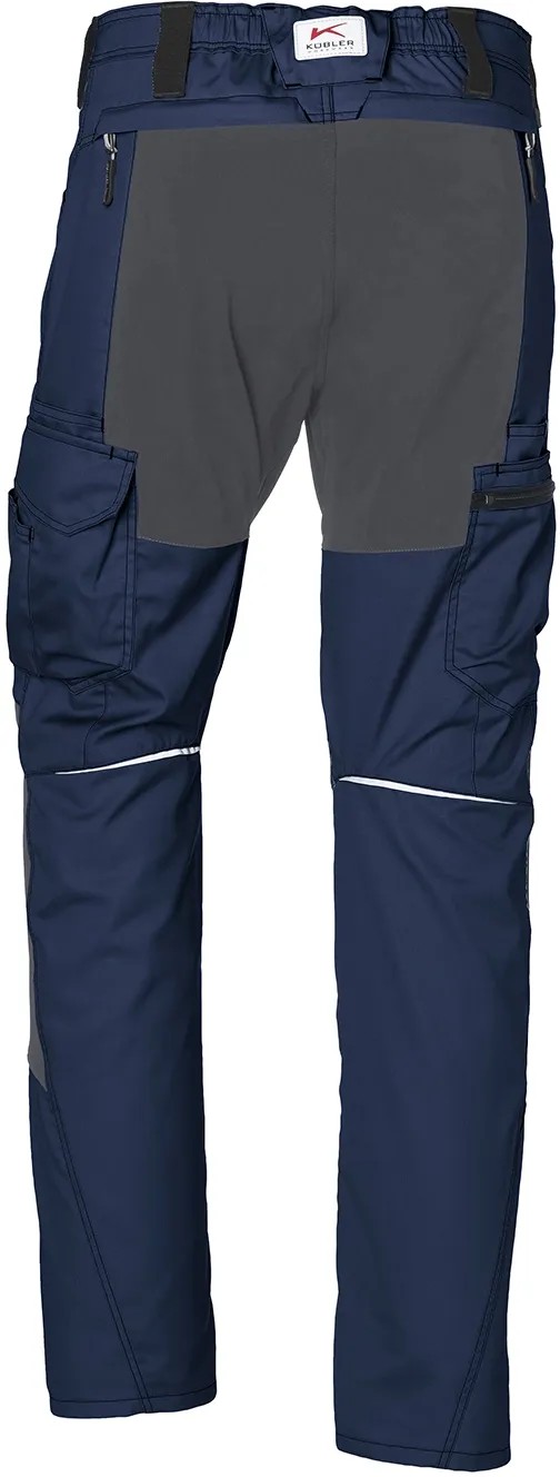 Pantalon De Travail Kübler Activiq Taille 44 - Polycoton - Olive/noir - Poches Pratiques