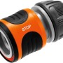 Gardena Wasserstopp für 13 mm (1/2) und 15 mm (5/8) Schläuche, orange/schwarz.