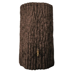 Arves Regentonne Evergreen 475 l Dunkelbraun