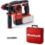 Einhell 18V Akku-Bohrhammer Herocco Solo mit Koffer, rot/schwarz. Akku-Bohrhammer für Heimwerker.