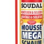 Soudal Megaschaum 500ml B2 Dose mit Applikator für PU-Schäume.