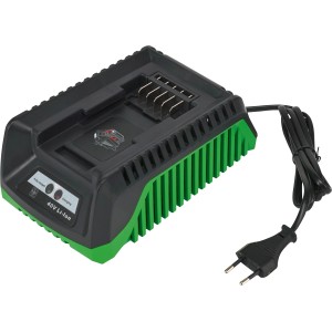 Ladegerät für LUX Akku-Teleskopheckenschere A-RM-40Li/41, A-RM-40Li/46. Zubehör für Rasenmäher.