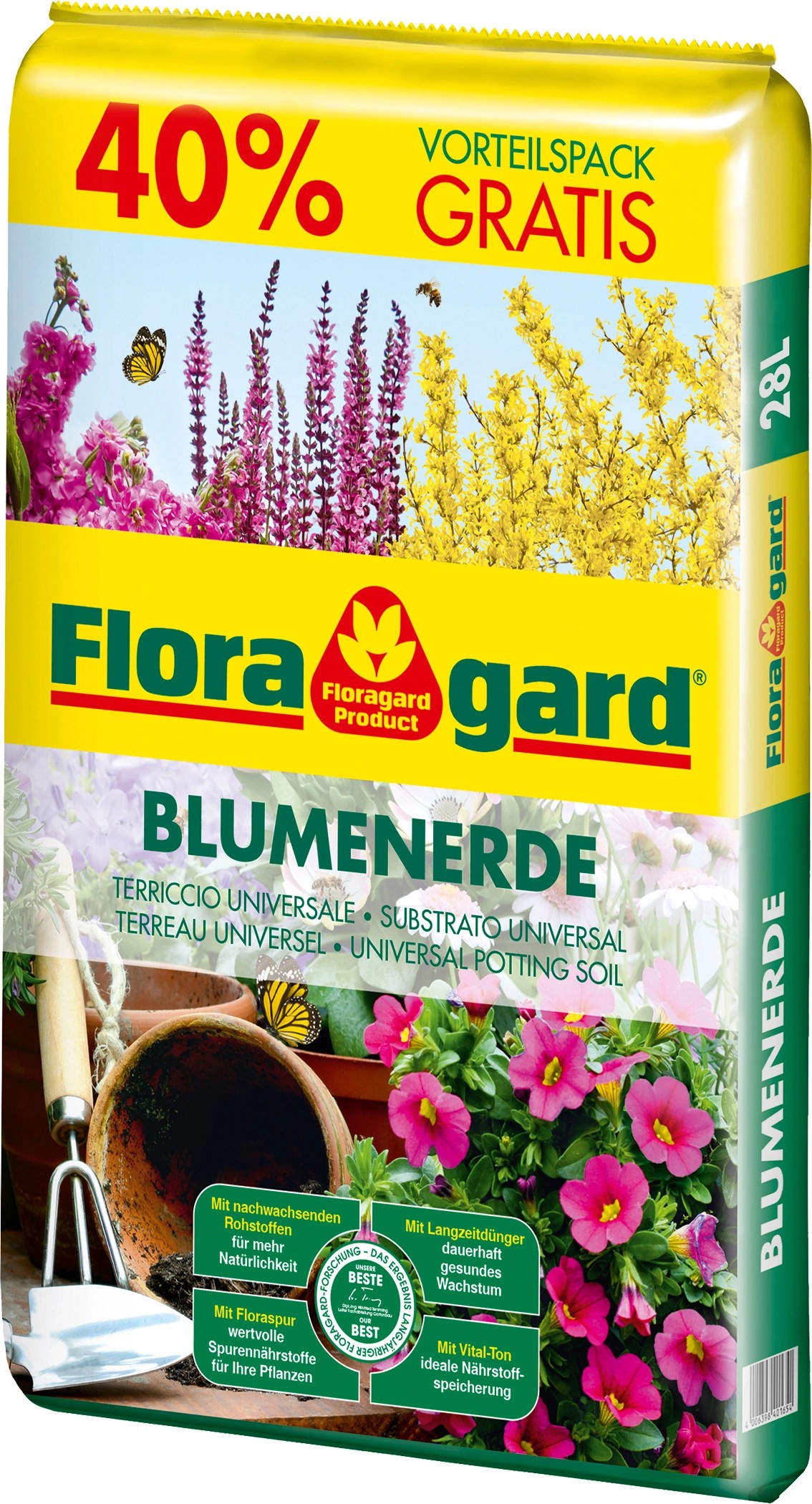 Floragard Blumenerde 1 x 28 l kaufen bei OBI