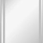 Fackelmann Spiegel Framelight, 40 cm, mit LED-Beleuchtung für Badezimmer.