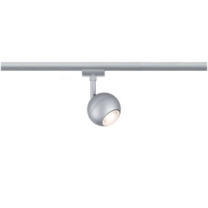 Paulmann Urail Spot Tup, Chrom matt, Opalglas, für Schienensysteme.