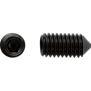 Gewindestift mit Antrieb M5 x 10 mm Innensechskant 2,5 mm 8 Stück