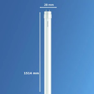 Philips LED-Röhre, 150cm, 19,5W, G13 Sockel. Leuchtstofflampe für Innenräume.