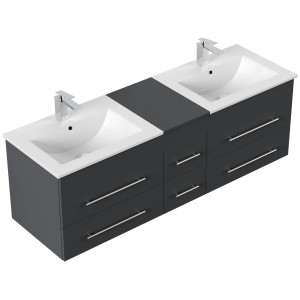 Posseik Badmöbel Nero XL Grafit