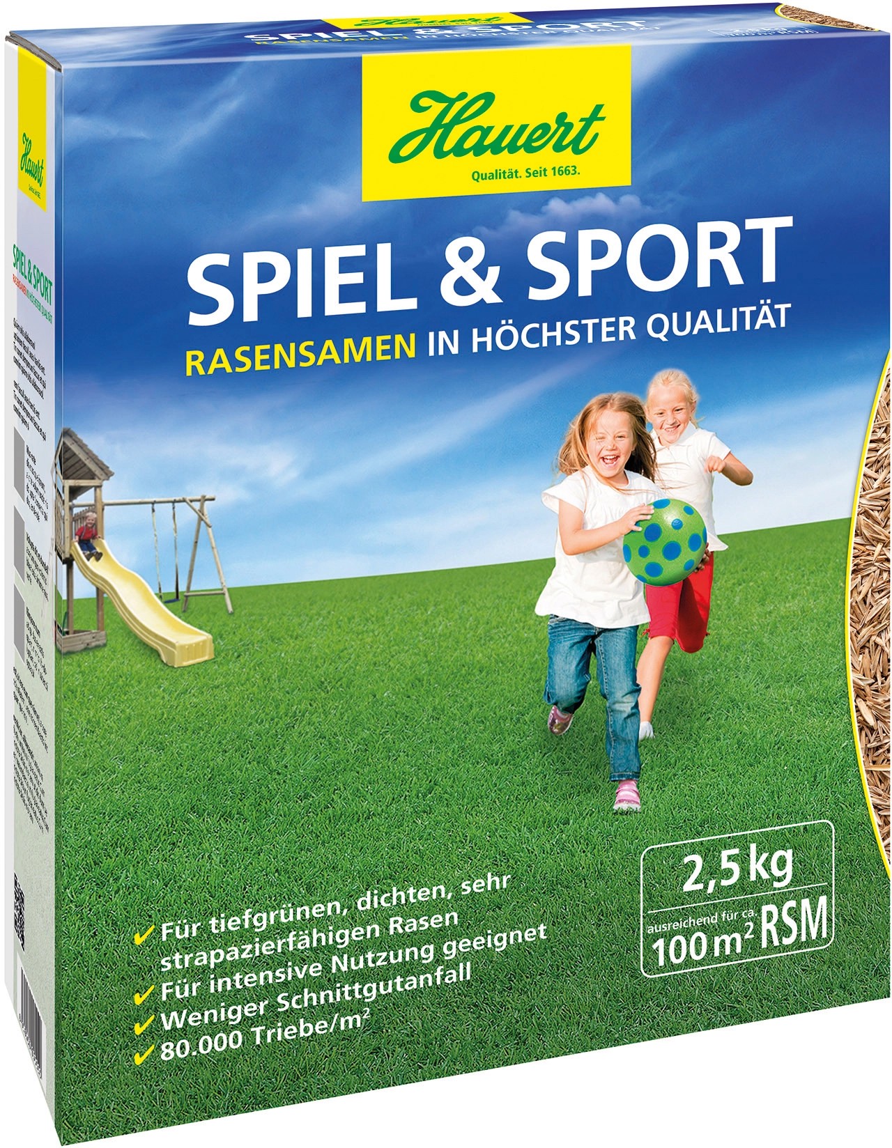 Hauert Spiel und Sportrasen 2,5 kg kaufen bei OBI