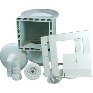 Summer Fun Einbau-Skimmer-Set für Stahlwandbecken mit Einlaufdüse und Zubehör.