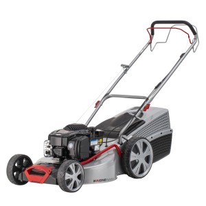 AL-KO Benzinrasenmäher Classic 5.12 SP-B: Rasenmäher mit Radantrieb und Fangkorb.