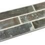 Verblender UltraStrong Klimexmilano Anthrazit, Feinsteinzeug für Wandverkleidung.