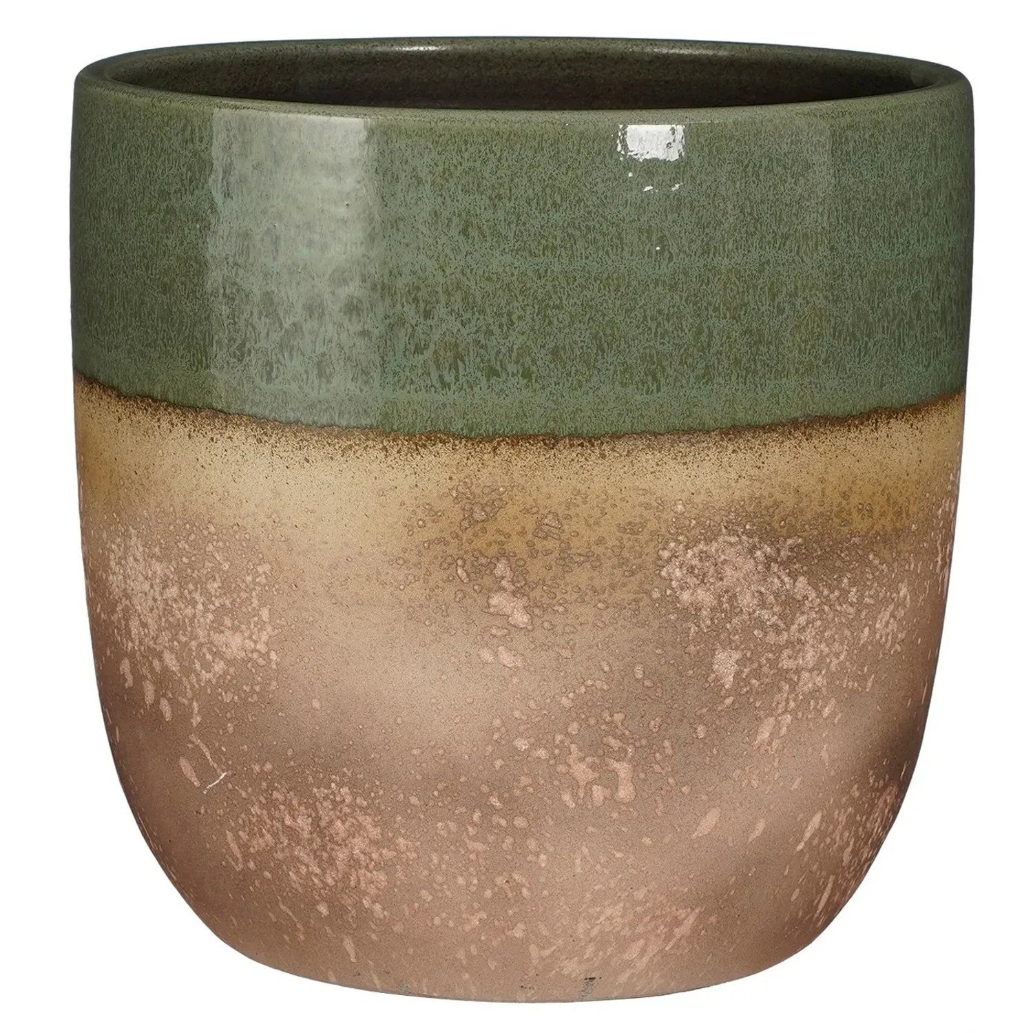Mica Decorations Loren Blumentopf – Terrakotta, Blau, 20x20x20 Cm