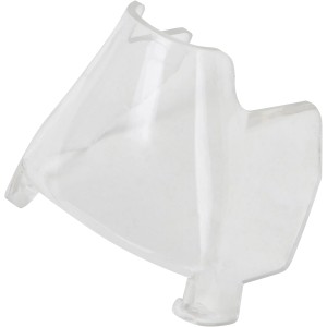 Ersatz-Spanschutz aus Kunststoff für LUX Stichsäge STS-550/65, transparent.