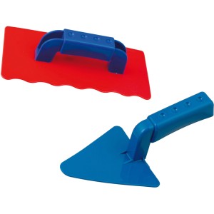 Happy People Maurer-Set mit Kelle und Glätter für kleine Bauarbeiter.