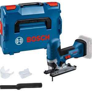 Bosch Professional Akku-Stichsäge GST 18 V-125 S mit Zubehör und Koffer.