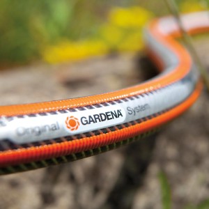 Gardena Comfort High Flex Gartenschlauch, Ø 13 mm, 15 m, Detailaufnahme.