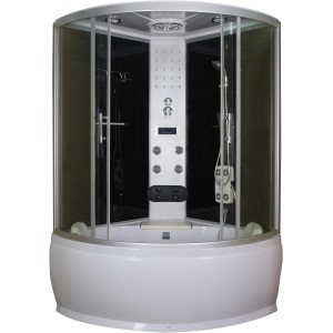 Sanotechnik Komplettduschkabine Cuba 228 cm x 130 cm x 130 cm